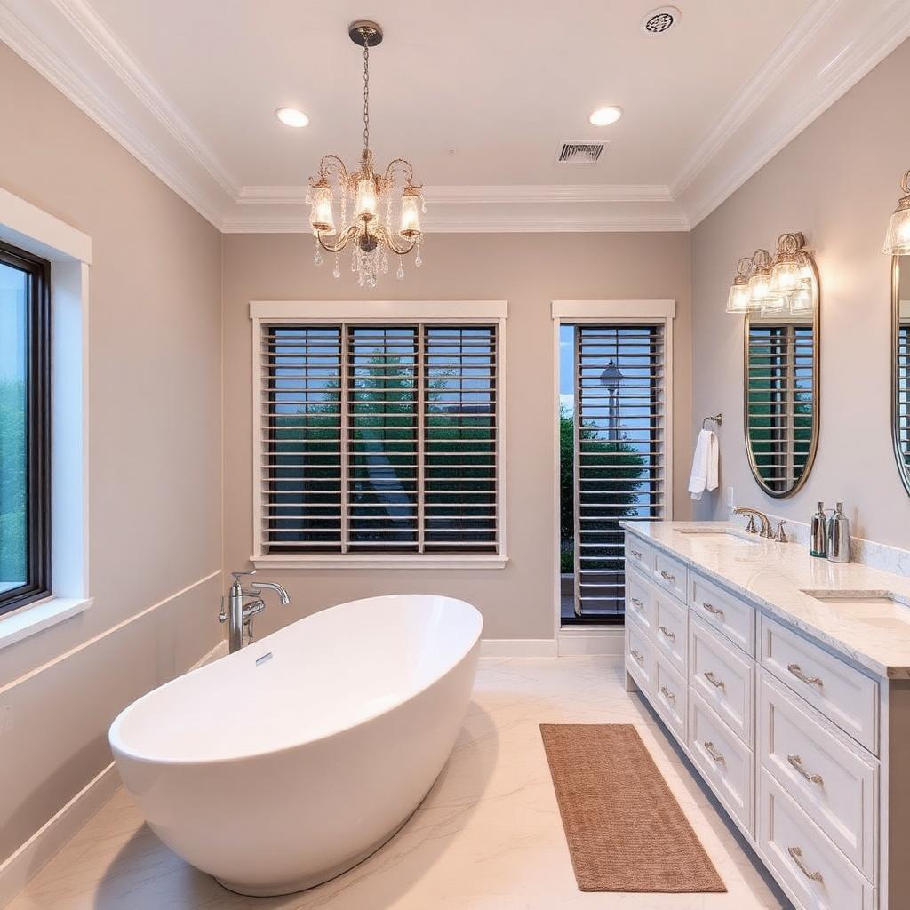 Spa-like master bath