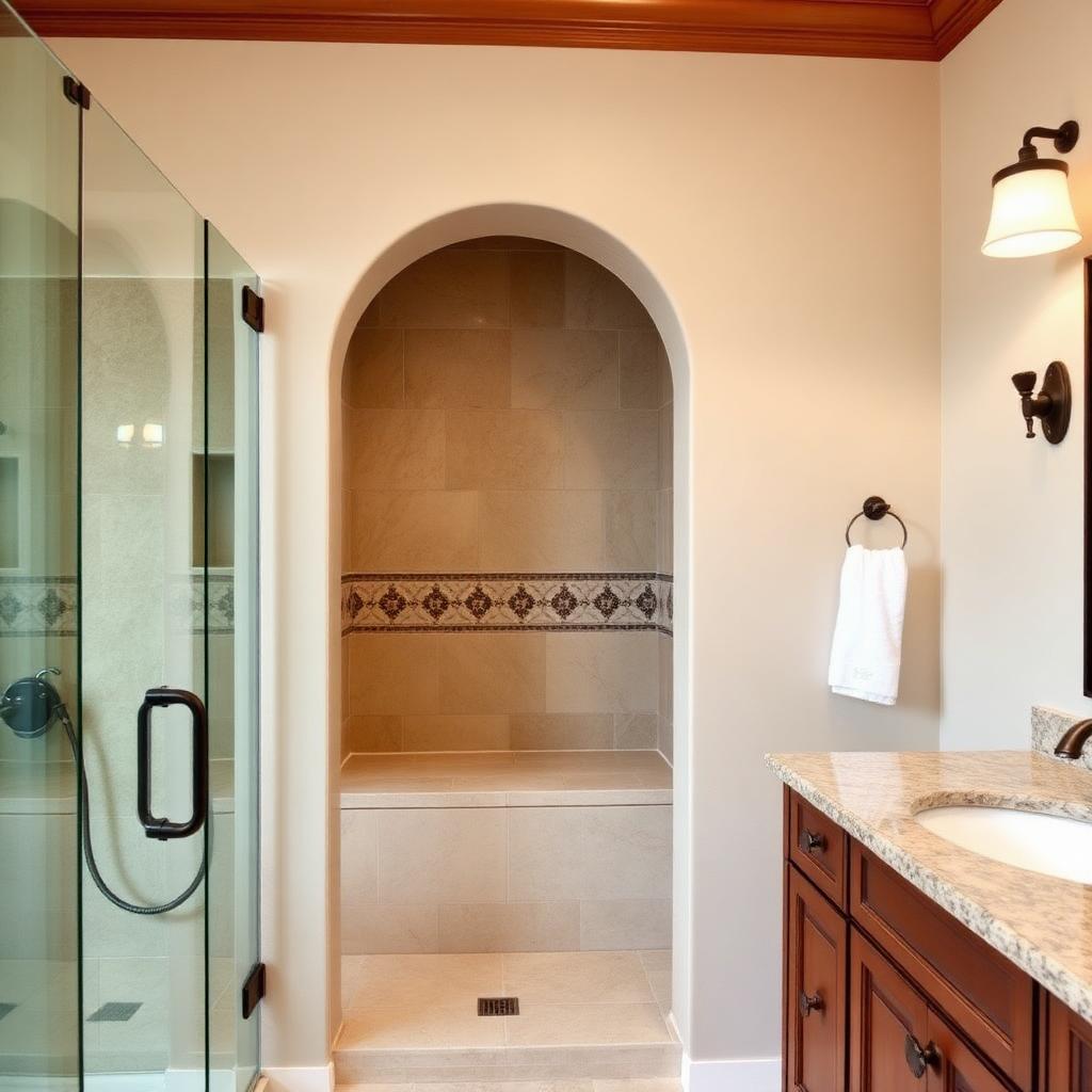 Mediterranean bathroom
