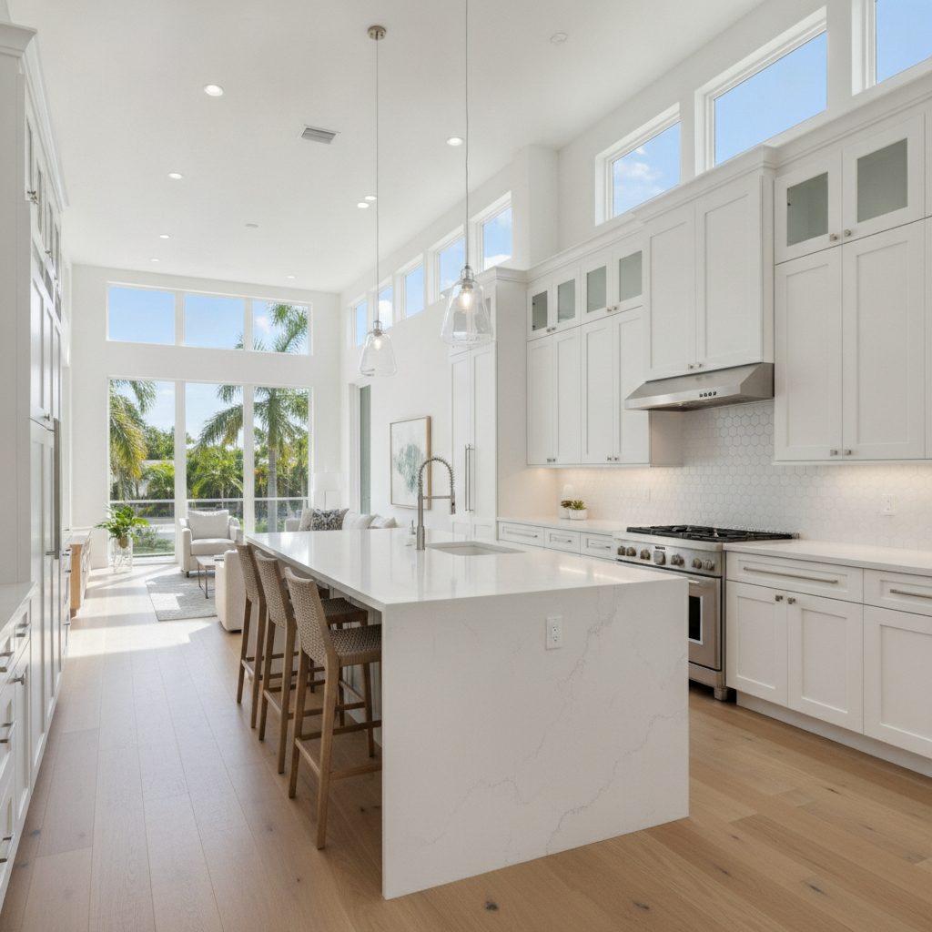 Kitchen cabinet refinishing