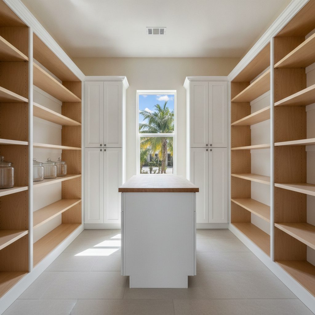Pantry cabinet refinish