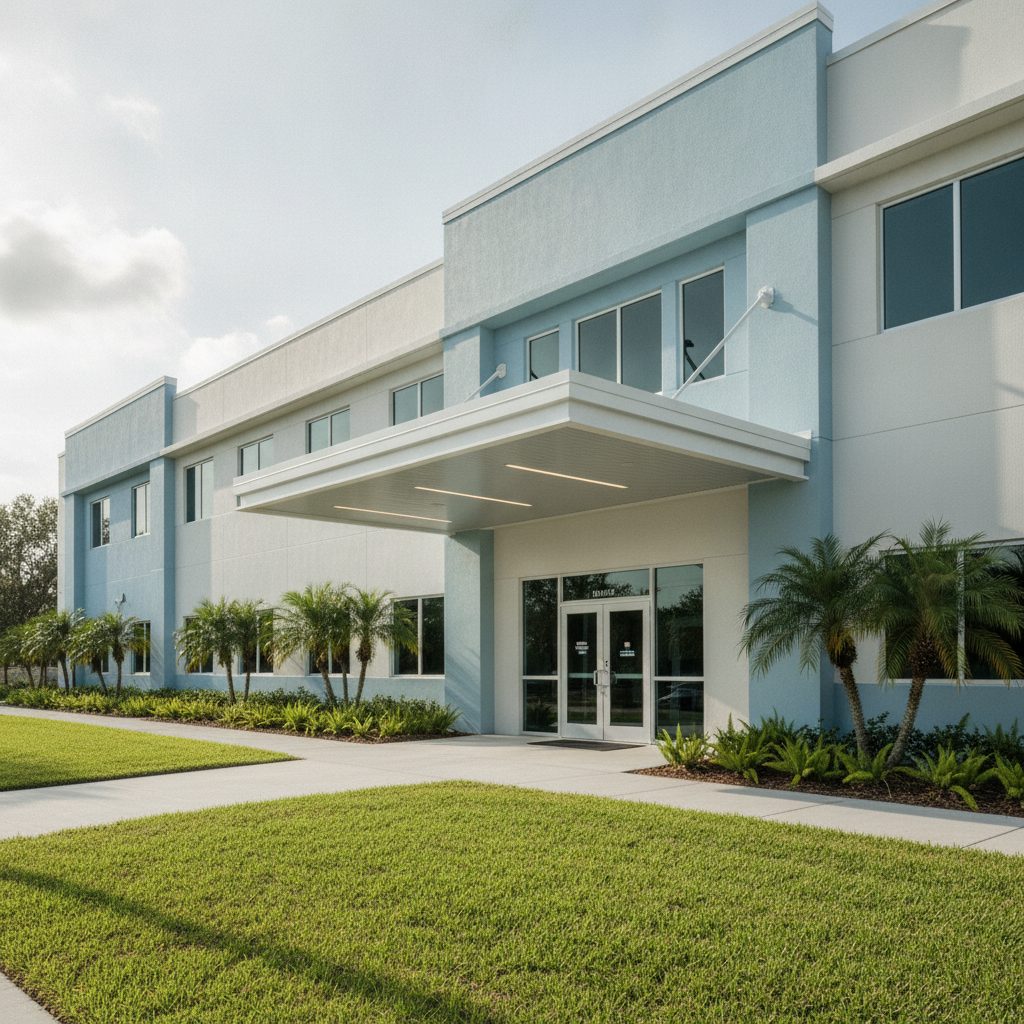 Medical plaza repaint