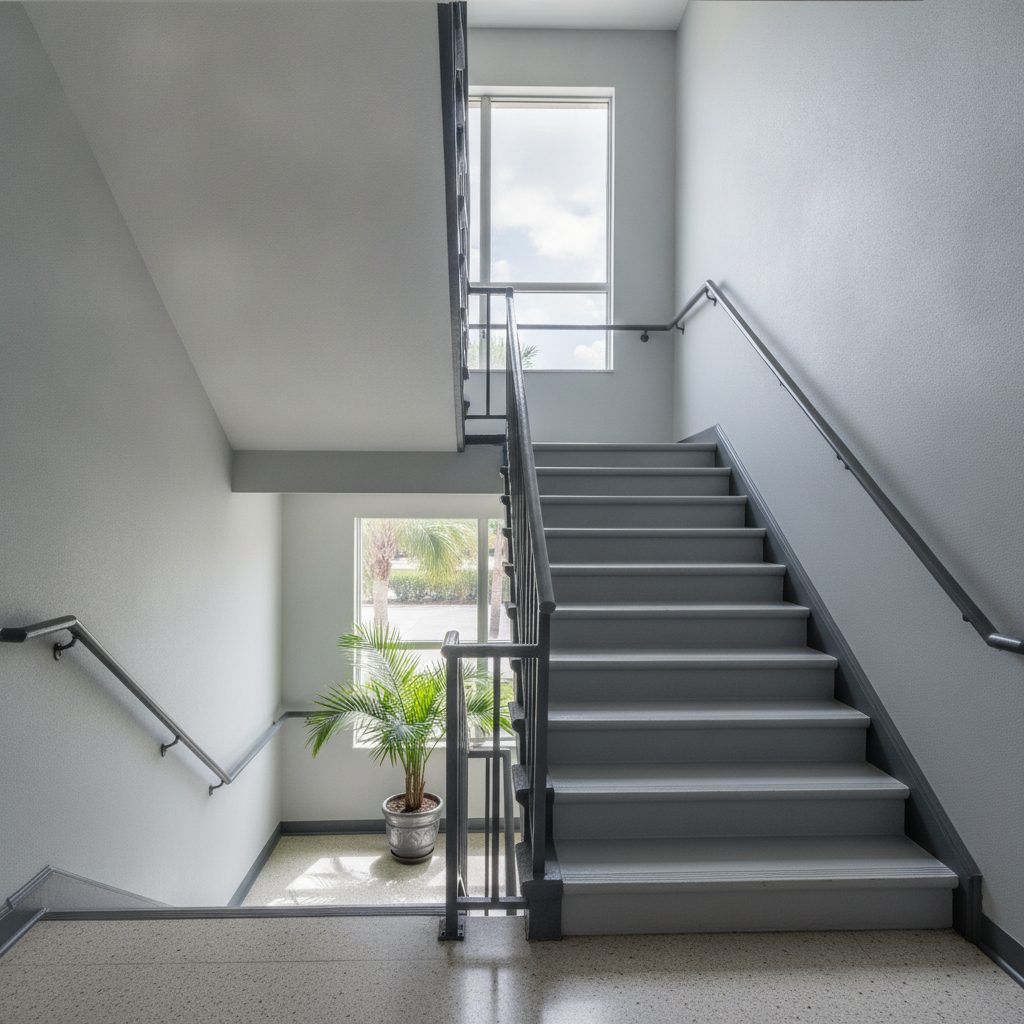 Stairwell repaint