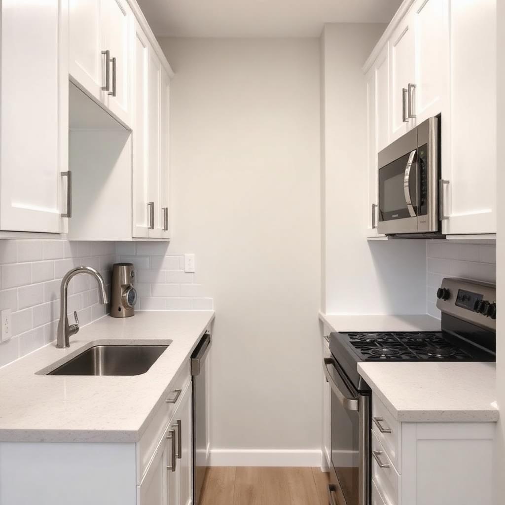 Galley kitchen update