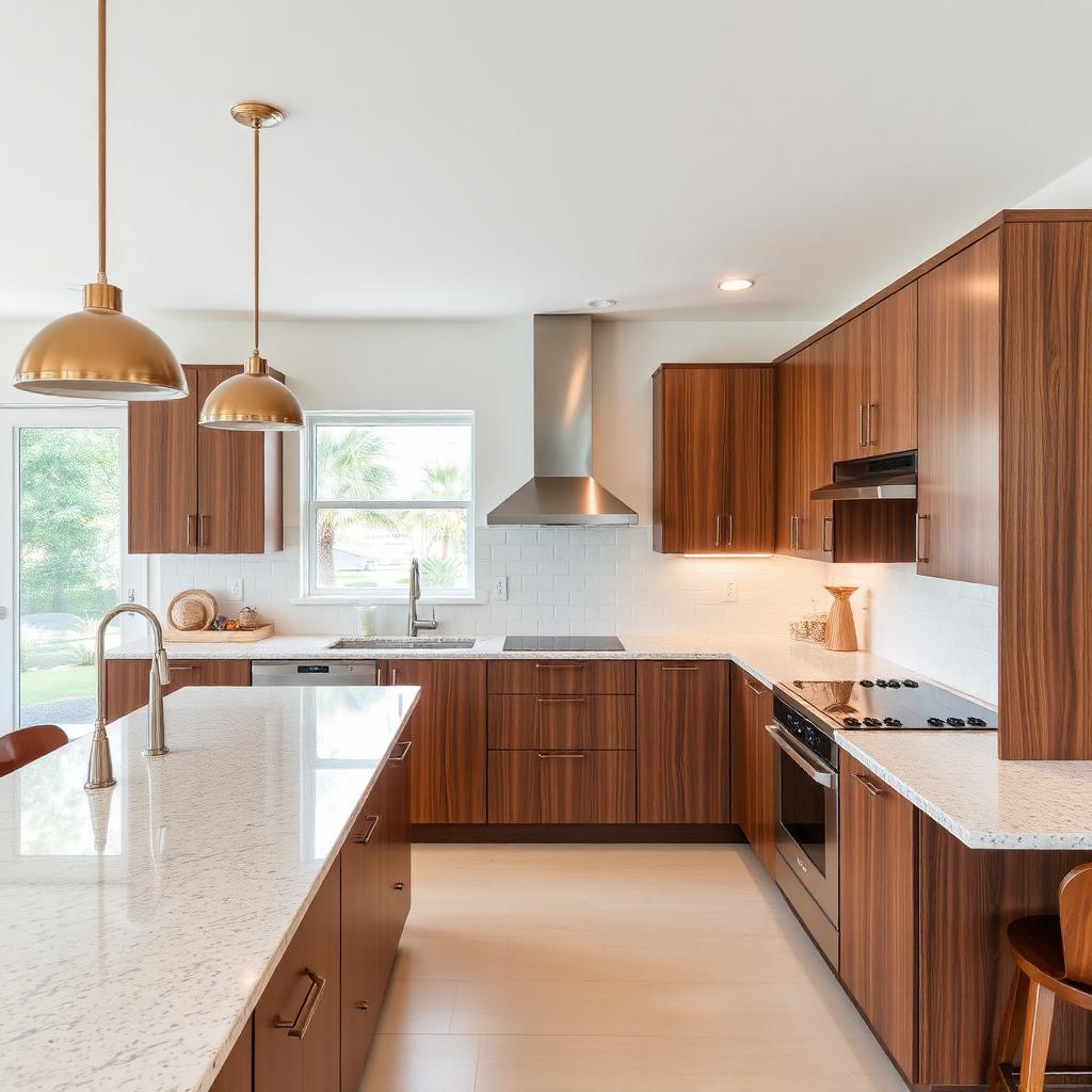 Mid-century modern kitchen