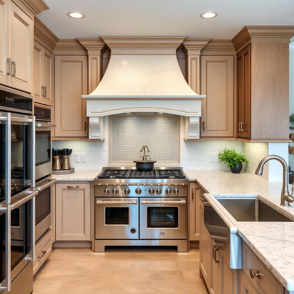 Luxury chef kitchen