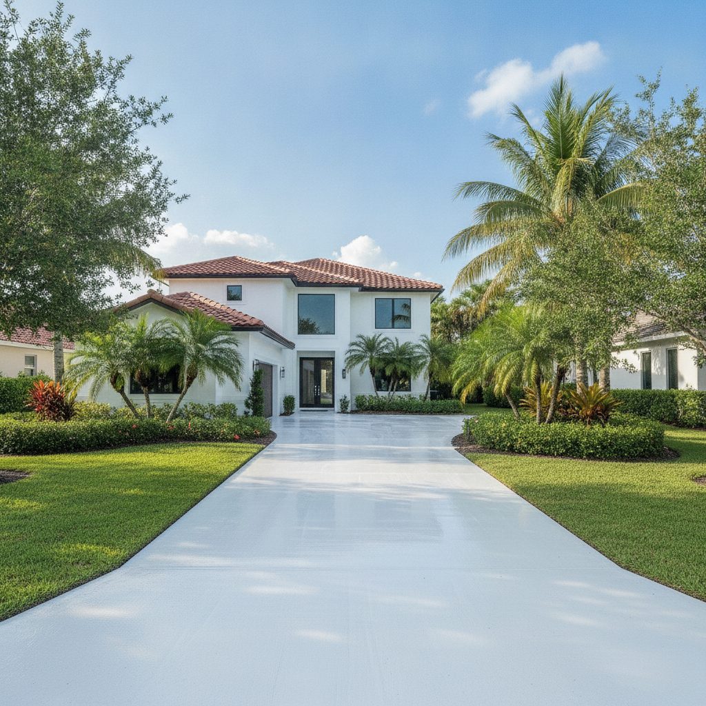 Driveway and walkway wash