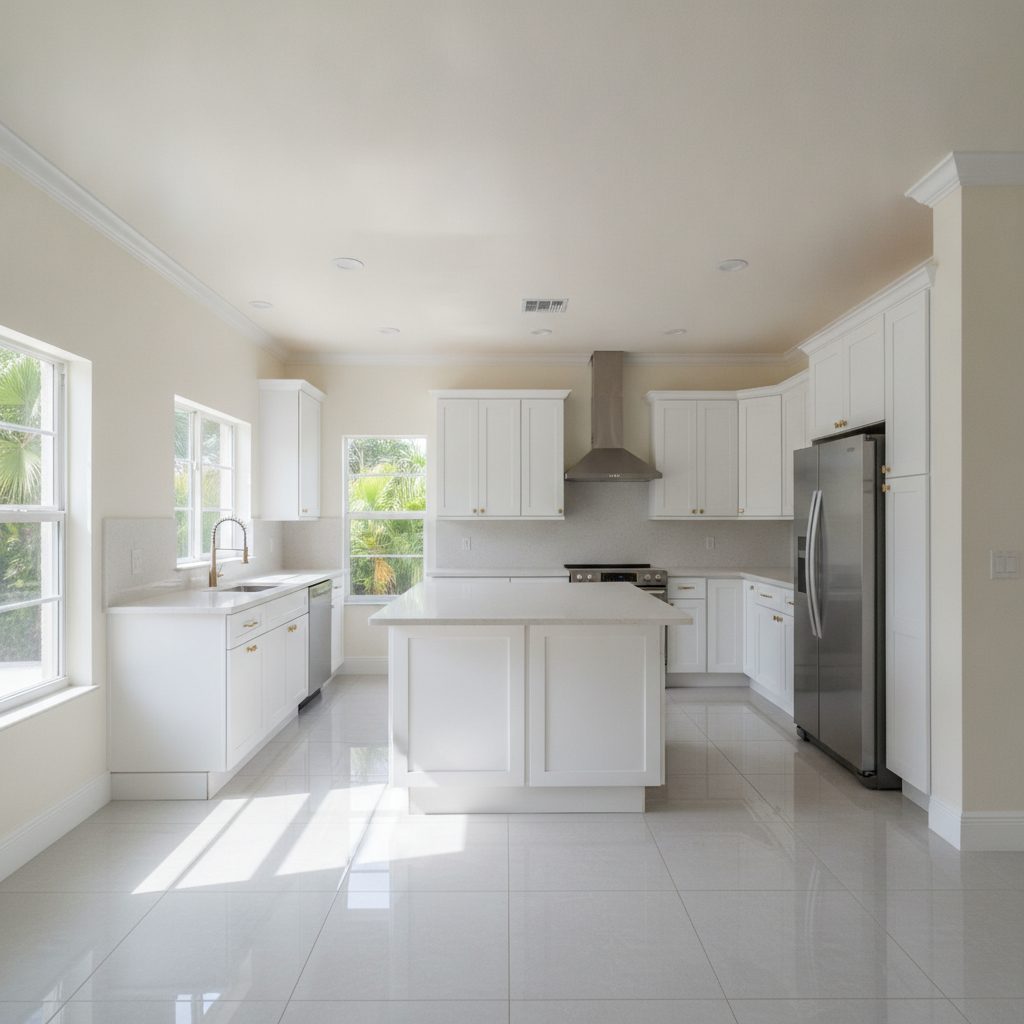 Kitchen wall repaint
