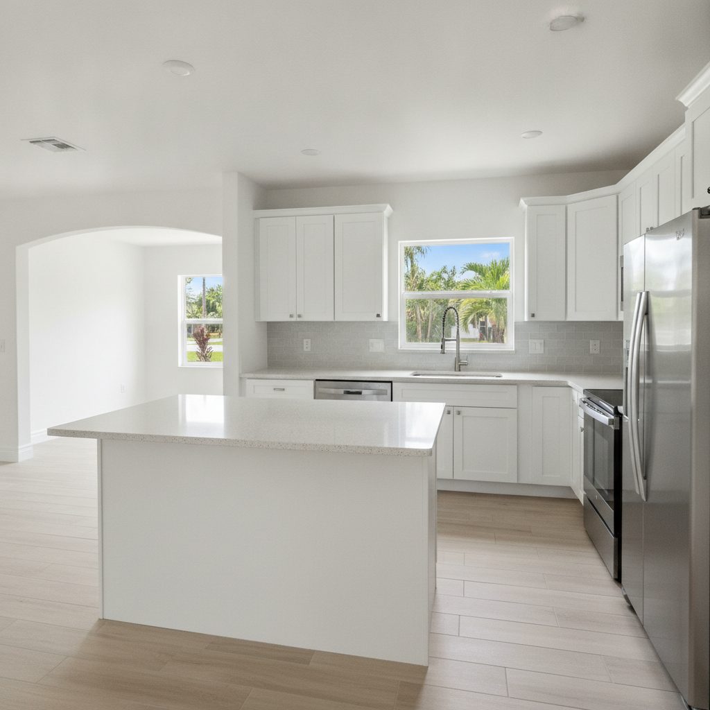 Rental kitchen repaint