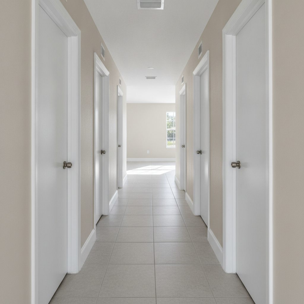 Unit hallway repaint