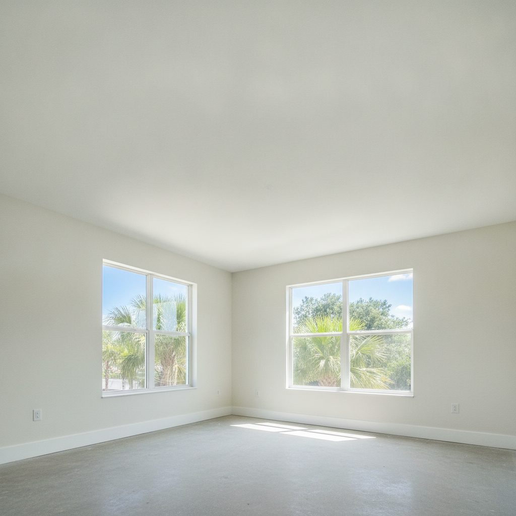 Unit ceiling respray