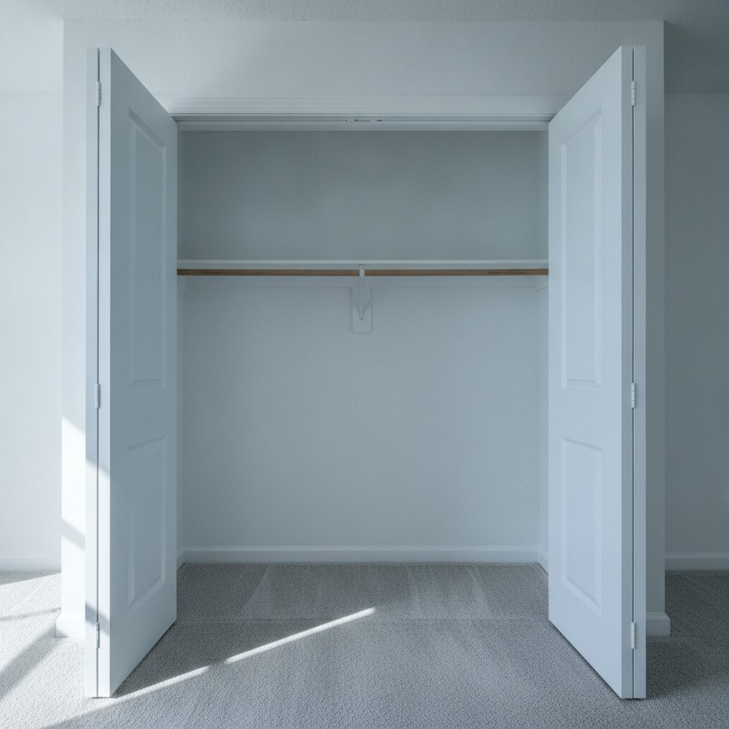 Closet and trim repaint